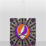 Gratefuldead Grateful Dead Pattern Full Print Rope Handle Tote (Large)