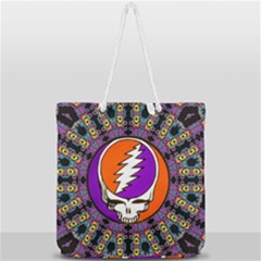 Full Print Rope Handle Tote (Large) 