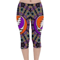Velvet Capri Leggings  