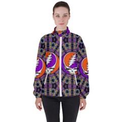 Women s High Neck Windbreaker 
