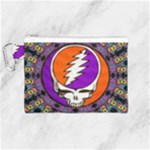 Gratefuldead Grateful Dead Pattern Canvas Cosmetic Bag (Medium)