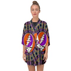 Half Sleeve Chiffon Kimono 