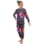 Gratefuldead Grateful Dead Pattern Kids  Long Sleeve Set 