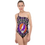 Gratefuldead Grateful Dead Pattern Classic One Shoulder Swimsuit