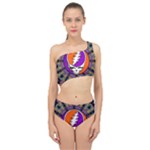 Gratefuldead Grateful Dead Pattern Spliced Up Two Piece Swimsuit