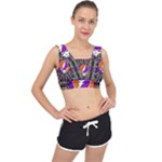 Gratefuldead Grateful Dead Pattern V-Back Sports Bra