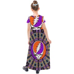 Kids  Short Sleeve Maxi Dress 