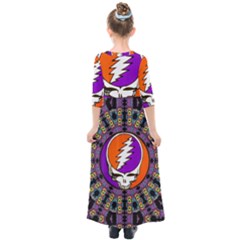 Kids  Quarter Sleeve Maxi Dress 