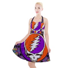 Halter Party Swing Dress  
