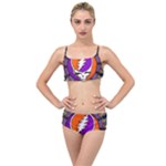 Gratefuldead Grateful Dead Pattern Layered Top Bikini Set