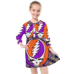 Kids  Quarter Sleeve Shirt Dress 