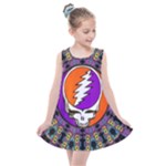 Gratefuldead Grateful Dead Pattern Kids  Summer Dress