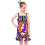 Gratefuldead Grateful Dead Pattern Kids  Overall Dress