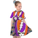 Gratefuldead Grateful Dead Pattern Kids  Sailor Dress