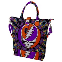 Buckle Top Tote Bag 