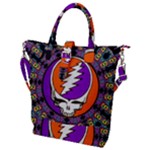 Gratefuldead Grateful Dead Pattern Buckle Top Tote Bag