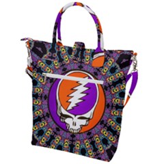 Buckle Top Tote Bag 