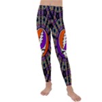 Gratefuldead Grateful Dead Pattern Kids  Lightweight Velour Leggings