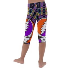 Kids  Lightweight Velour Capri Leggings  