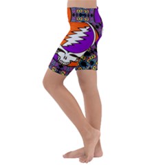 Kids  Lightweight Velour Cropped Yoga Leggings 