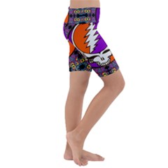 Kids  Lightweight Velour Cropped Yoga Leggings 