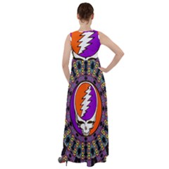 Empire Waist Velour Maxi Dress 