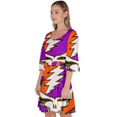 Velour Kimono Dress 