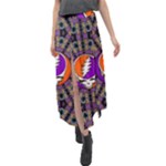 Gratefuldead Grateful Dead Pattern Velour Split Maxi Skirt