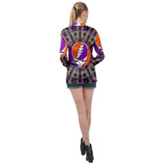 Long Sleeve Satin Shirt 