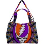 Gratefuldead Grateful Dead Pattern Double Compartment Shoulder Bag