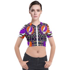 Short Sleeve Cropped Jacket 