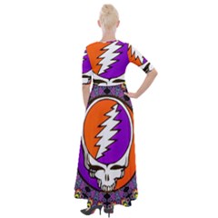 Half Sleeves Maxi Dress 