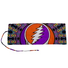Gratefuldead Grateful Dead Pattern Roll Up Canvas Pencil Holder (S) from ArtsNow.com