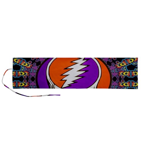 Gratefuldead Grateful Dead Pattern Roll Up Canvas Pencil Holder (L) from ArtsNow.com