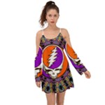 Gratefuldead Grateful Dead Pattern Boho Dress