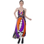 Gratefuldead Grateful Dead Pattern Tie Back Maxi Dress