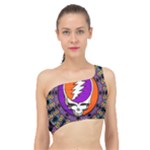 Gratefuldead Grateful Dead Pattern Spliced Up Bikini Top 