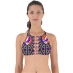 Gratefuldead Grateful Dead Pattern Perfectly Cut Out Bikini Top