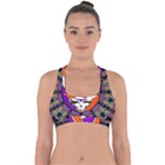 Gratefuldead Grateful Dead Pattern Cross Back Hipster Bikini Top 