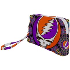 Gratefuldead Grateful Dead Pattern Wristlet Pouch Bag (Small) from ArtsNow.com