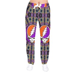 Women Velvet Drawstring Pants 