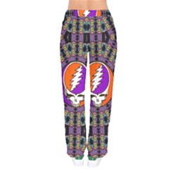 Women Velvet Drawstring Pants 