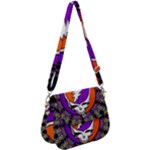 Gratefuldead Grateful Dead Pattern Saddle Handbag