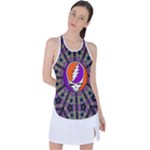 Gratefuldead Grateful Dead Pattern Racer Back Mesh Tank Top