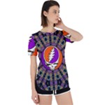 Gratefuldead Grateful Dead Pattern Perpetual Short Sleeve T-Shirt