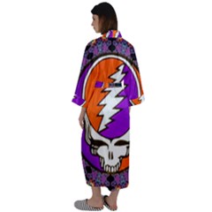 Maxi Satin Kimono 