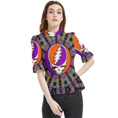 Frill Neck Blouse 
