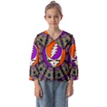 Gratefuldead Grateful Dead Pattern Kids  Sailor Shirt
