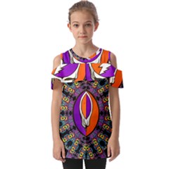 Fold Over Open Sleeve Top 