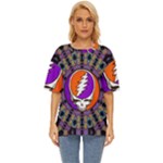 Gratefuldead Grateful Dead Pattern Oversized Basic Tee